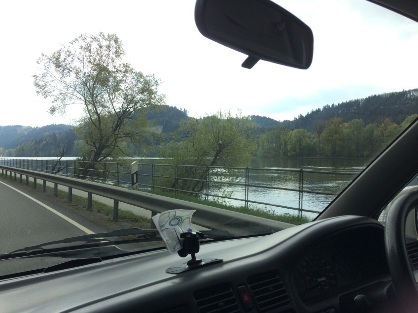 The Donau on the way to Gottsdorf