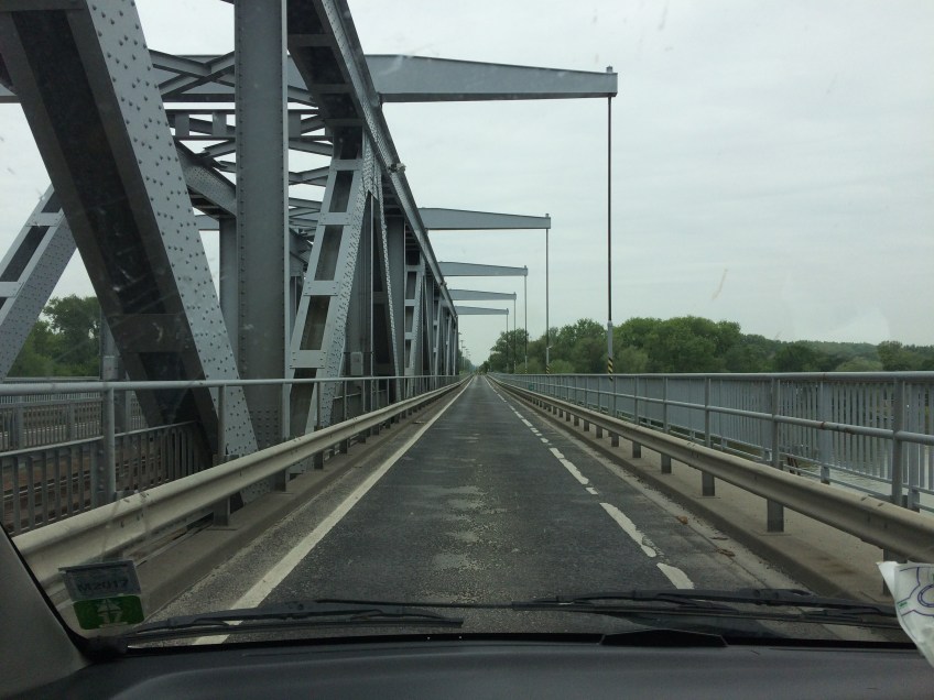 Over the Danube away from Baja