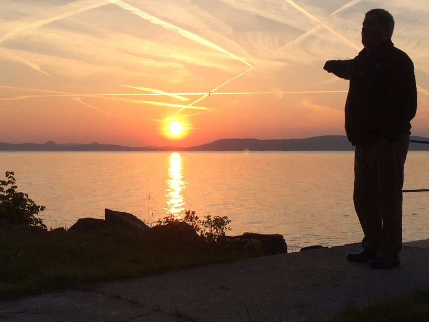 Sunset over Lake Balaton